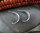 Native American Zuni Vintage Turquoise Post Hoop Earrings