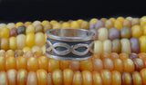 Handmade Silver Band Ring Size 8.5