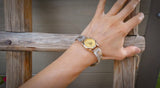 Women’s Native American 12KGF Sterling Silver Kokopelli Watch