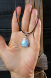 Sterling Silver Golden Hill Turquoise Pendant Native American