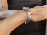 Native American Navajo Women's Silver 12KGF Watch Bracelet Gift for Small Wrist