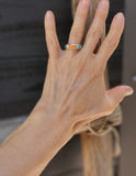 Native American Silver Navajo Turquoise Multi Inlay Band Ring Multiple Sizes