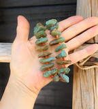 Vintage Native American Santo Domingo Coral Turquoise Nugget Choker Necklace