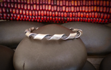 Native American Vintage Sterling Silver Rope Twist Women’s Bracelet