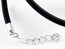 Black Cord 18.5" plus 1.5" extender chain for Pendant