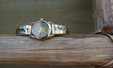 Navajo 14K Gold Silver Watch Tips