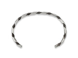Navajo Vintage Silver Rope Twist Bracelet