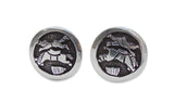 Navajo Silver Story Clip-on Earrings