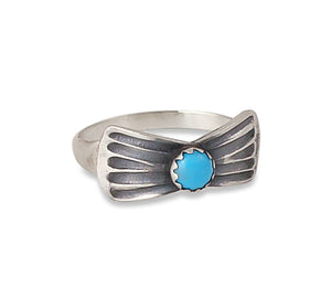 Navajo Turquoise Ring Size 7