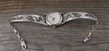 Native American Hopi Sterling Silver Kokopelli Watch Bracelet