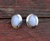Navajo Crazy Lace Agate Post Earrings