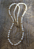 Native American 12KGF Freshwater Pearl Necklace Vintage