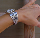 Hopi Silver Bear Paw Women's Watch Tips