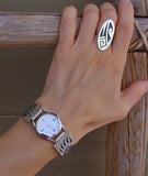 Hopi Silver Bear Paw Women's Watch Tips