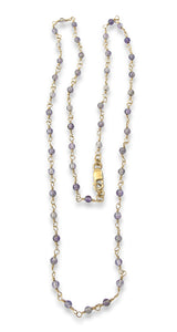 12KGF Amethyst Necklace