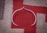 Native American Navajo Plain Sterling Silver Wire Delicate Bracelet