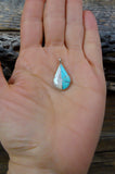 Zuni Turquoise Mother of Pearl Inlay Pendant