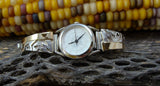 Native American Navajo 14K Gold Silver Watch Women's