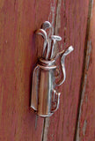Native American Sterling Silver Golf Bag Pin