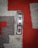 Native American Vintage 14K Gold Sterling Silver Bracelet