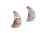 Zuni Mussel Shell Partial Hoop Earrings