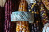 Native American Nickel Silver Patina Finish Cuff Bracelet