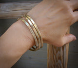 Bronze Bracelet, Navajo Bronze Stacking Bracelet