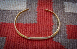 Bronze Bracelet, Navajo Bronze Stacking Bracelet