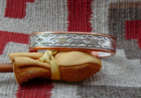 Native American Unisex Sterling Silver Copper Bracelet