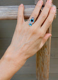 Native American Zuni Maiden Ring Size 6.75 Teresa Waseta