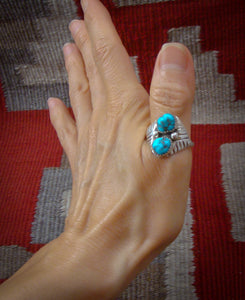 Native American Men's Turquoise Ring