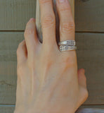 Karen Hill Tribe Silver Wide Band Ring