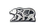 Vintage Hopi Sterling Silver Bear Brooch Pin