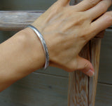 Navajo Sterling Silver Stamped Bracelet