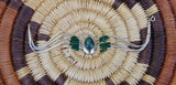 Native American Liquid Silver Malachite Women’s Bracelet