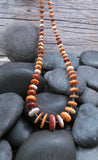 Native American Navajo Handmade Spiny Oyster Bead Necklace