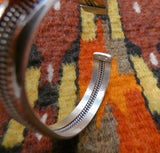 Native American Sterling Silver Baby Bracelet