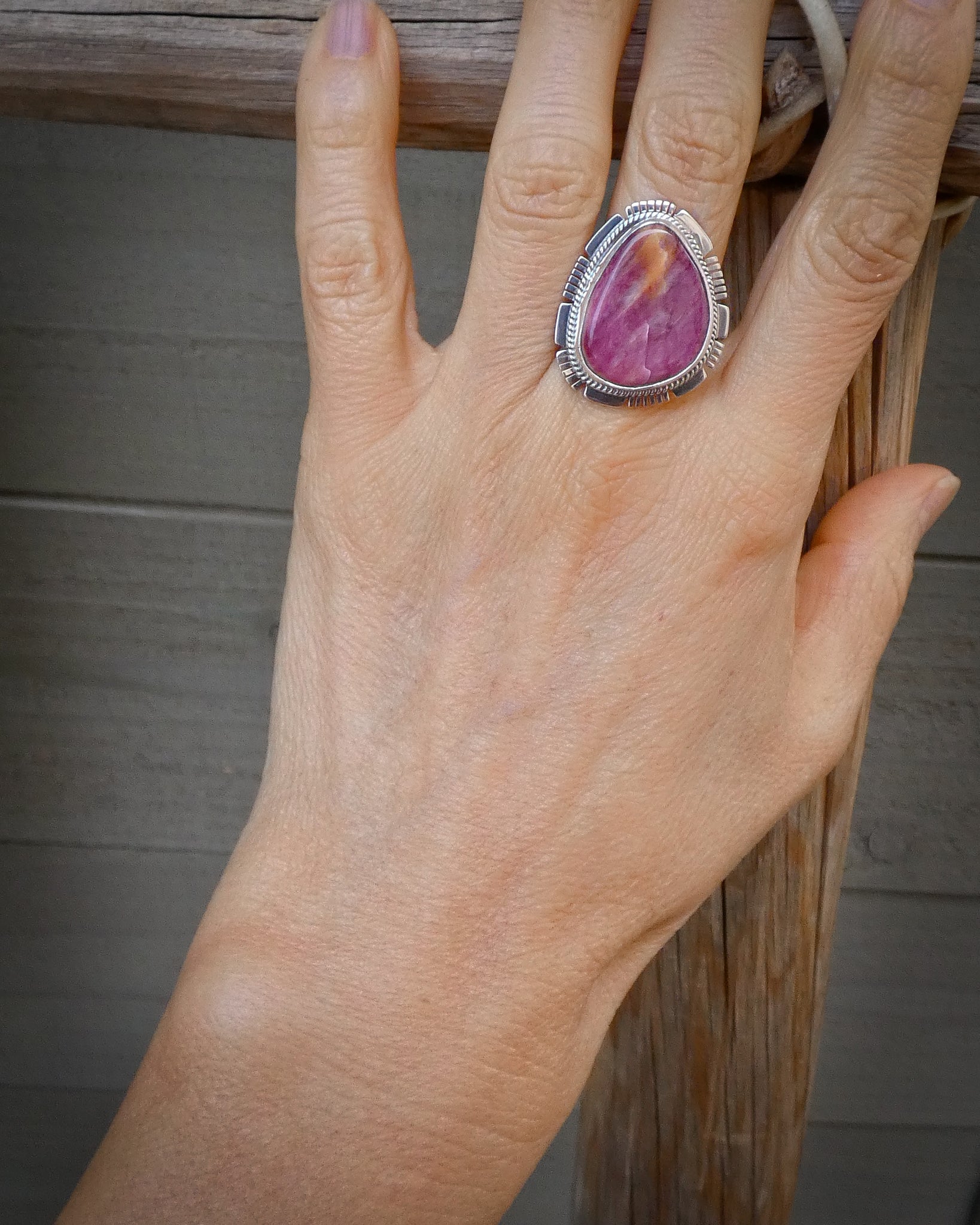 Purple spiny store oyster ring