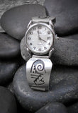 Vintage Native American Hopi Men’s Sterling Silver Watch