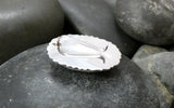 Native American Navajo Sterling Silver Oval Turquoise Pendant