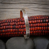 Native American Navajo 14k Gold Sterling Silver Bracelet