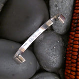 Women's Native American Navajo 14k Gold Sterling Silver Bracelet