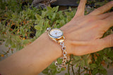 Native American Navajo Silver 12KGF Women’s Handmade Chain Watch