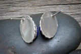 Native American Navajo Silver Lapis Post Earrings