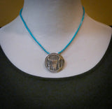 Steer Skull Native American Navajo Sterling Silver Concho Brooch Pin By Tommy Singer