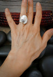 Native American Navajo Sterling Silver Women's Ring Size 6.75