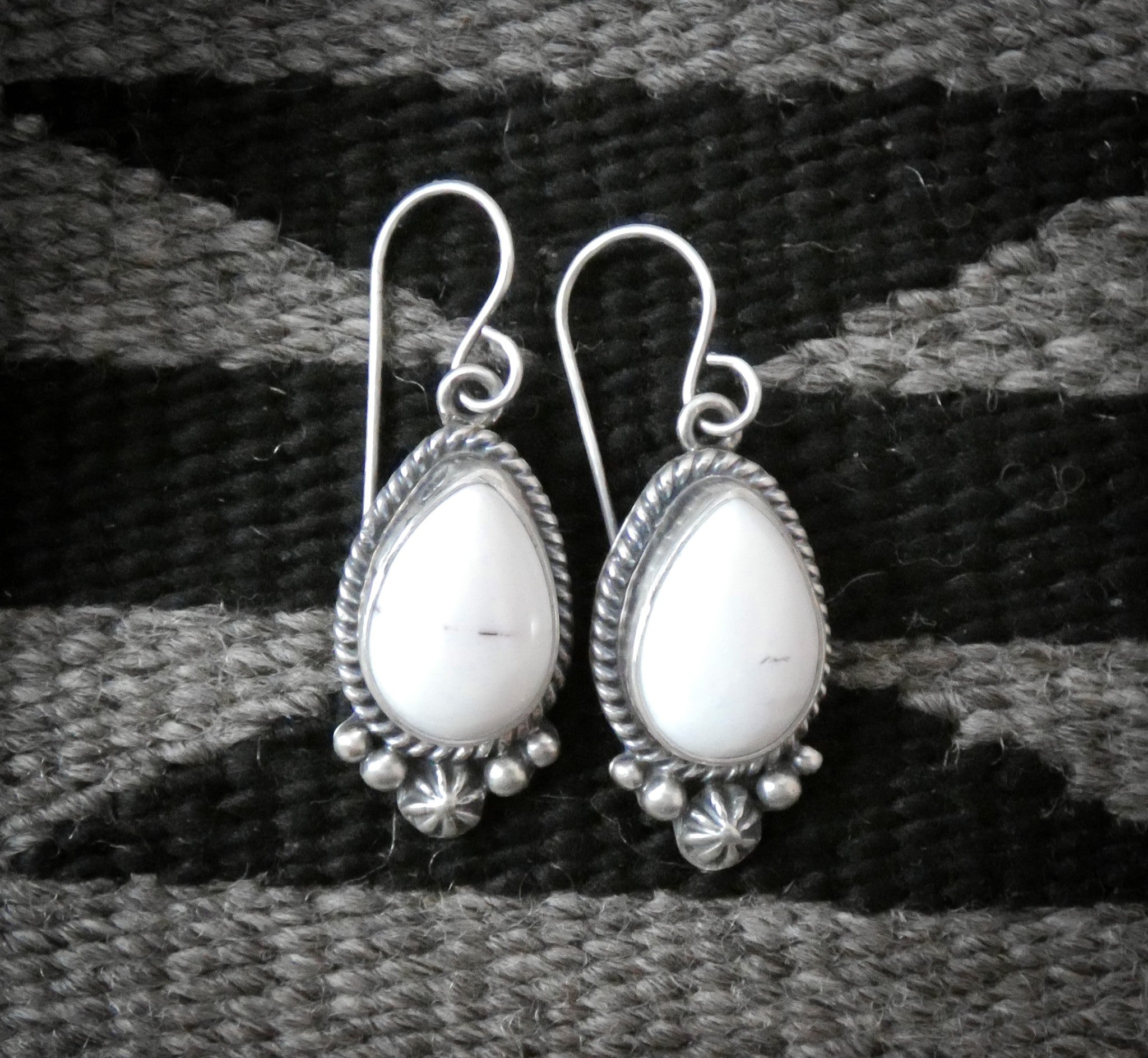 Native American White Buffalo offers Earrings