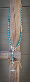 Native American Turquoise Sterling Silver Catholic Rosary Beads