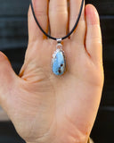 Navajo Sterling Silver Golden Hill Turquoise Pendant Native American
