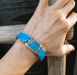 Southwestern Handmade Turquoise Women’s Expansion Watch